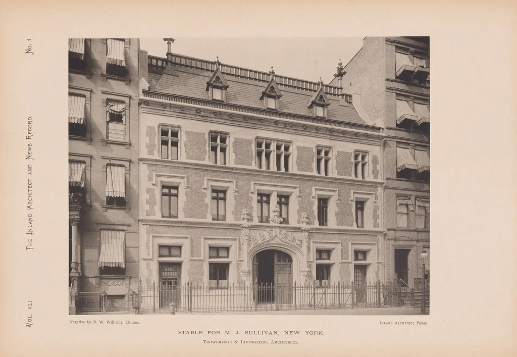 An illustration from The Inland architect and news record, 1887, leaf 41