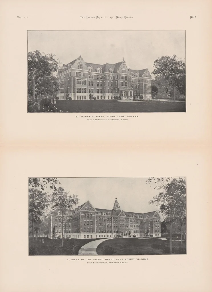 An illustration from The Inland architect and news record, 1887, leaf 15