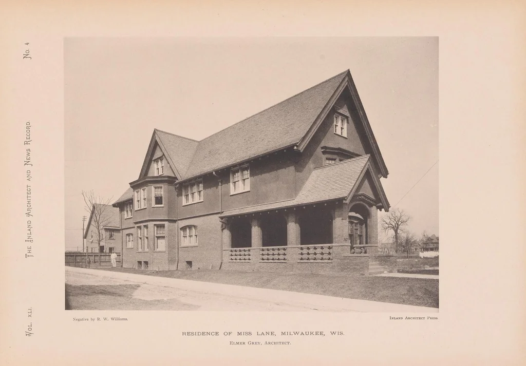 An illustration from The Inland architect and news record, 1887, leaf 33