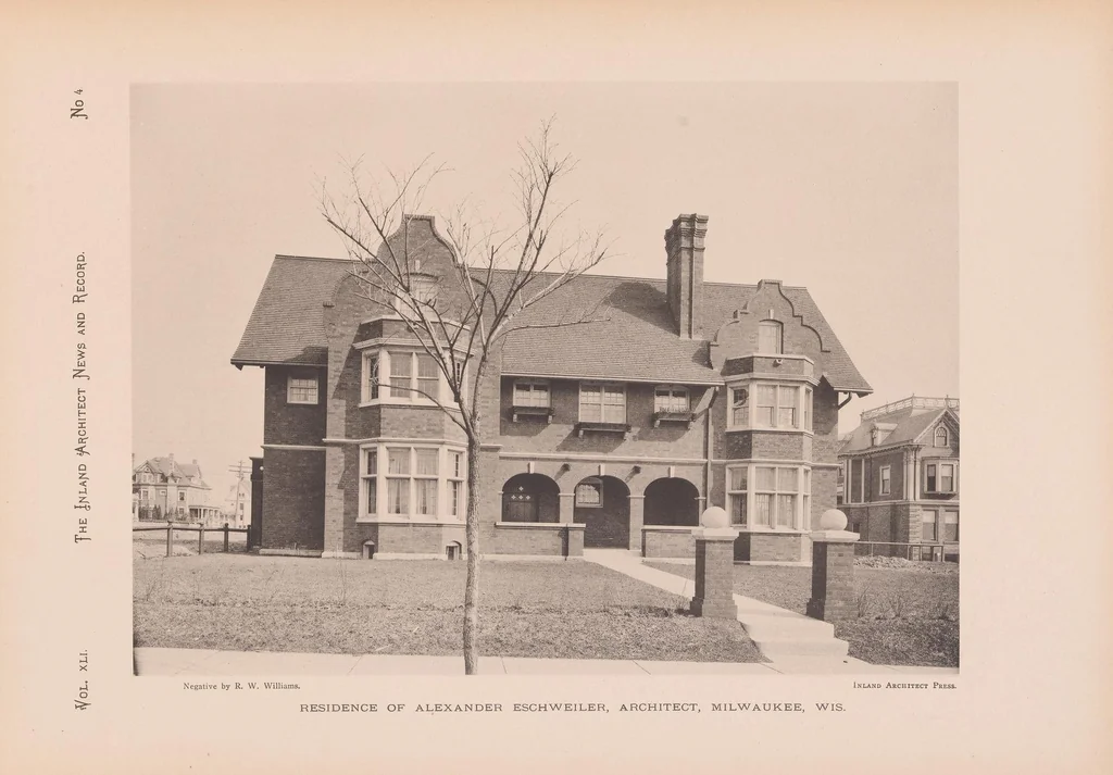 An illustration from The Inland architect and news record, 1887, leaf 37