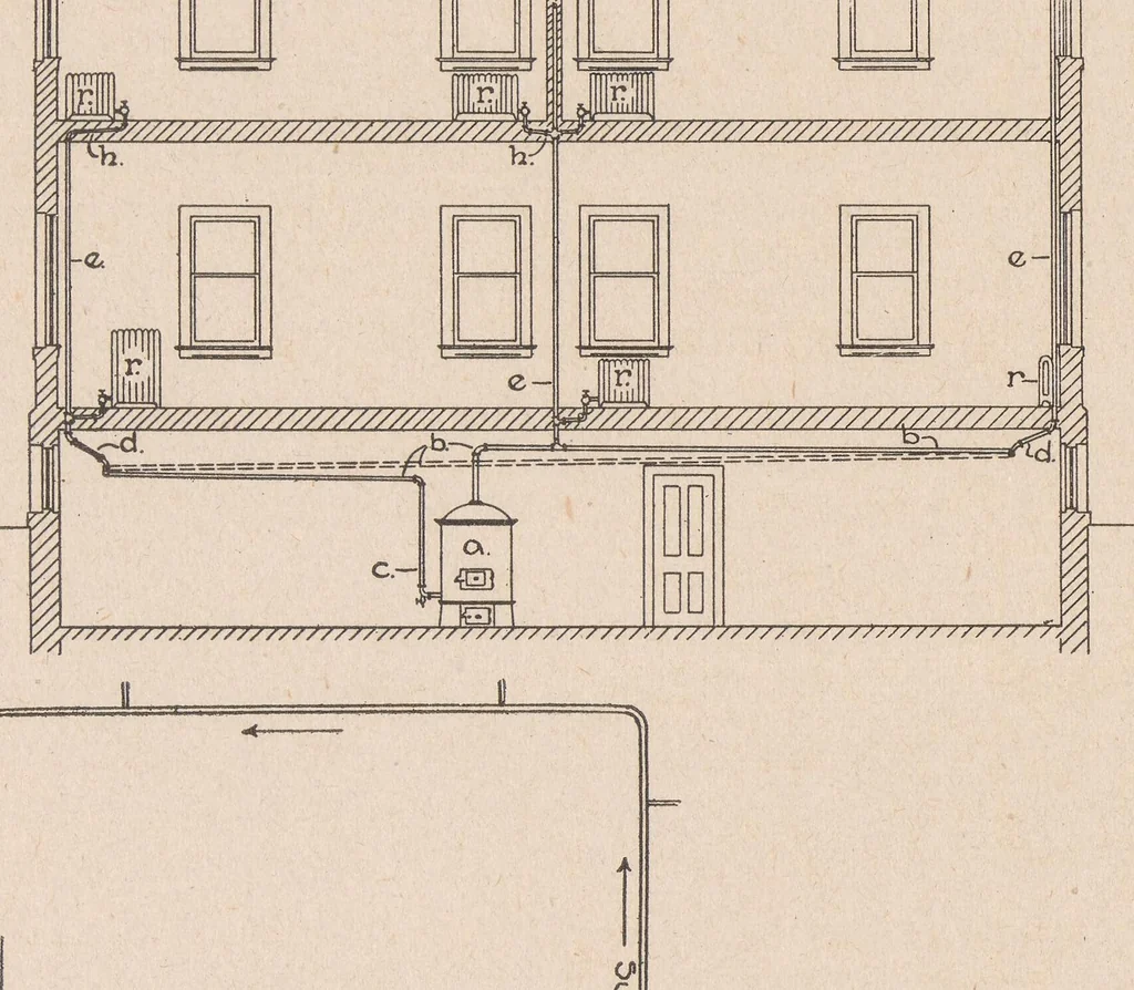 An illustration from The Inland architect and news record, 1887, leaf 42