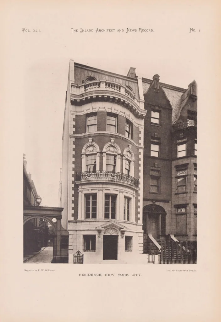 An illustration from The Inland architect and news record, 1887, leaf 33