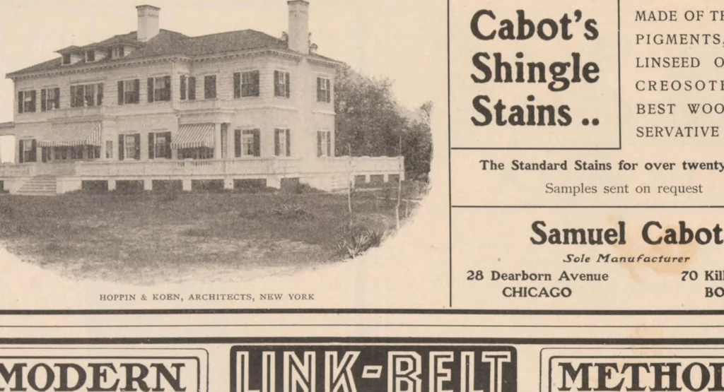 An illustration from The Inland architect and news record, 1887, leaf 12