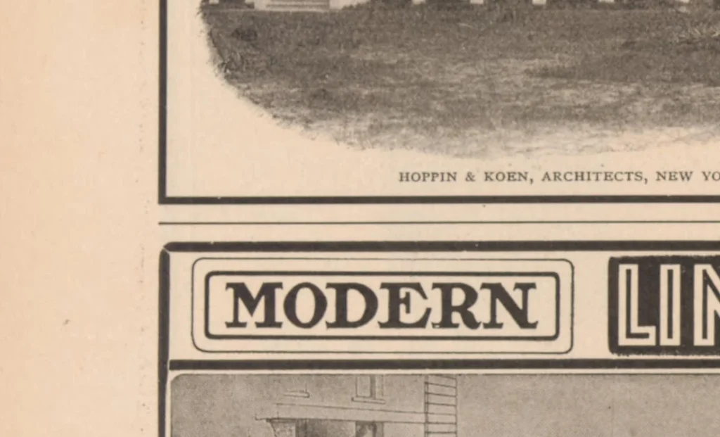 An illustration from The Inland architect and news record, 1887, leaf 12