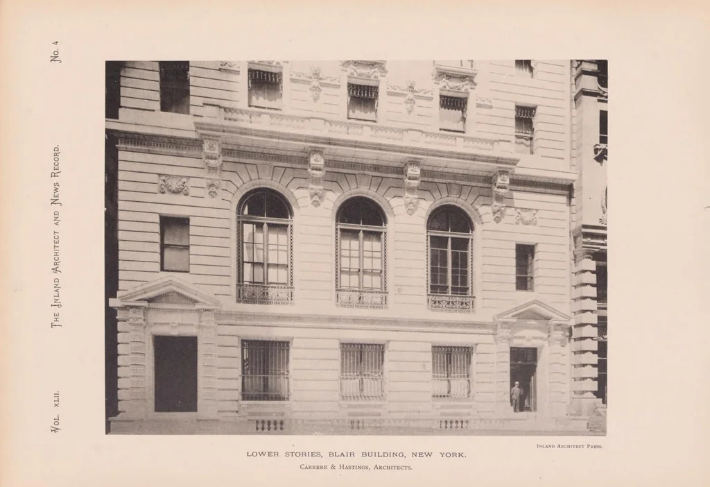 An illustration from The Inland architect and news record, 1887, leaf 31