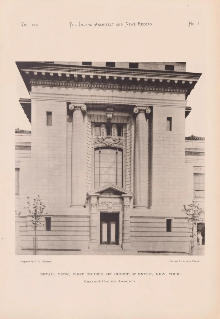 An illustration from The Inland architect and news record, 1887, leaf 31