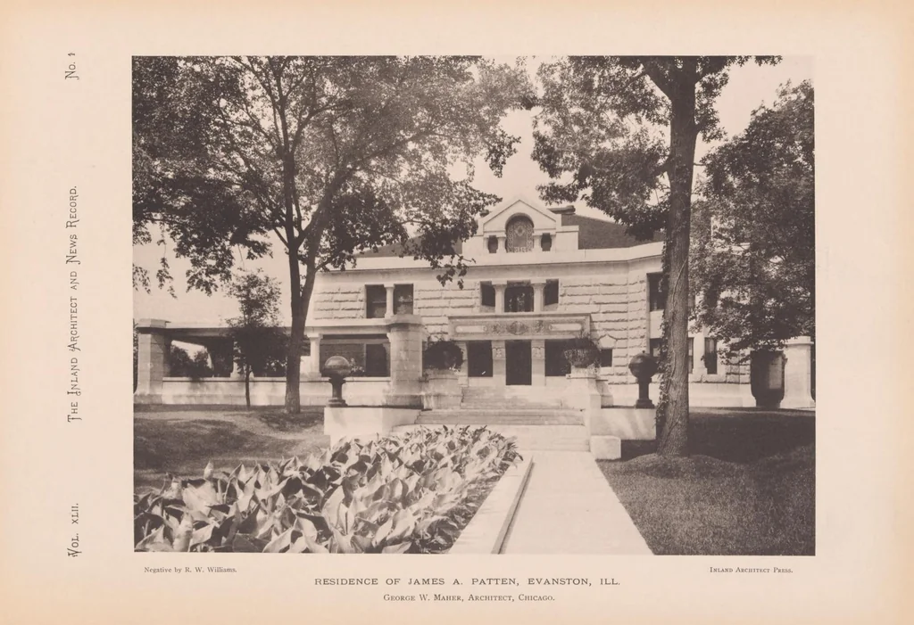 An illustration from The Inland architect and news record, 1887, leaf 33