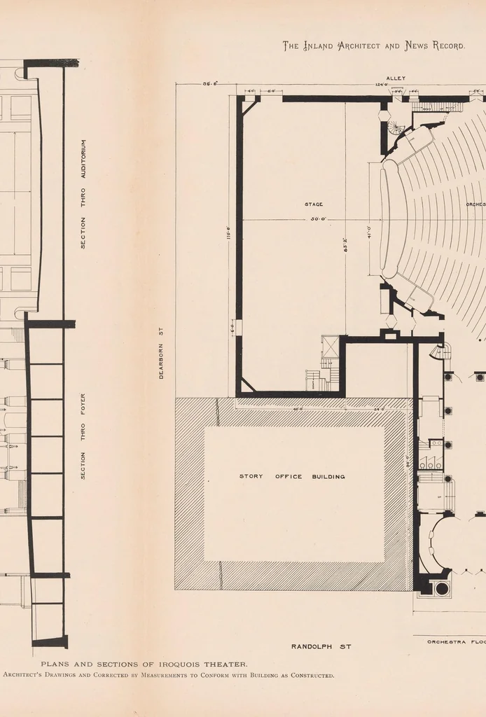An illustration from The Inland architect and news record, 1887, leaf 21