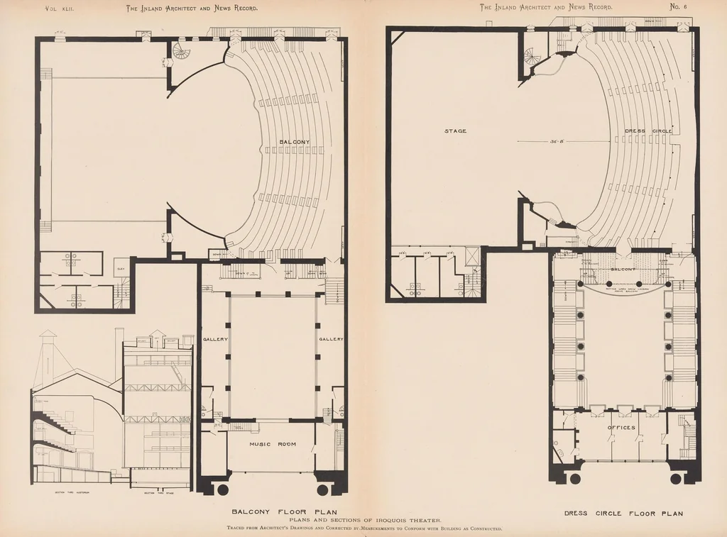 An illustration from The Inland architect and news record, 1887, leaf 23