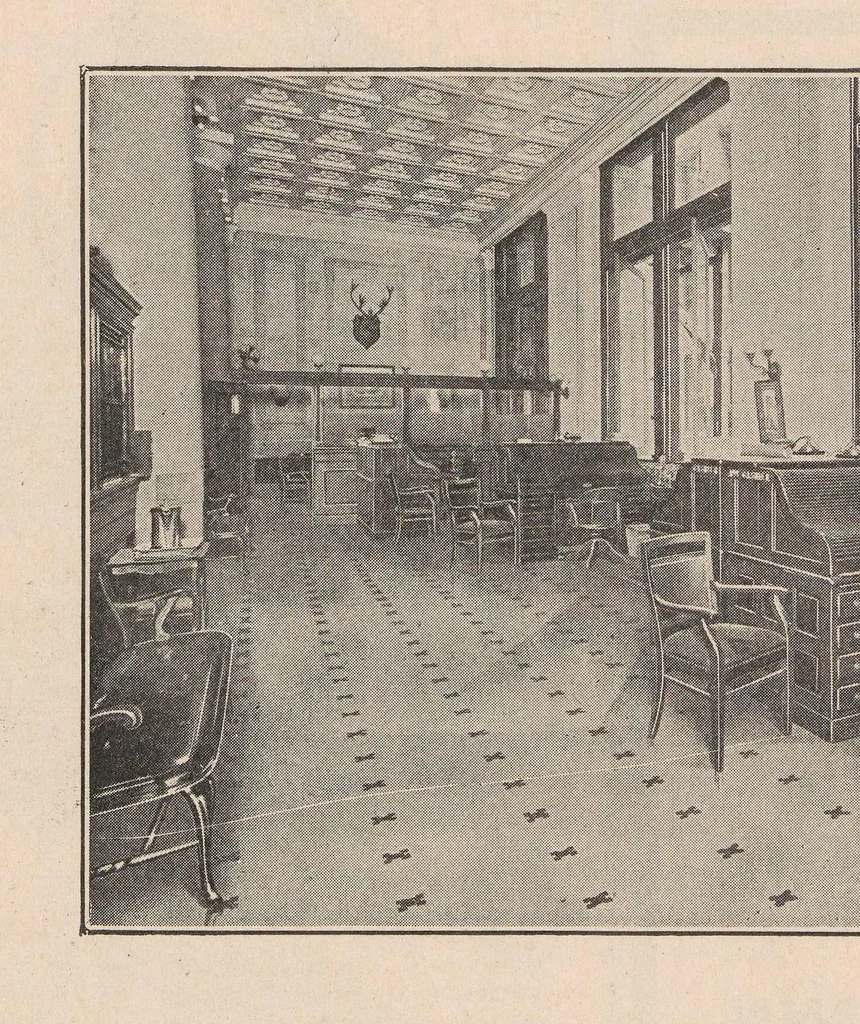 An illustration from The Inland architect and news record, 1887, leaf 7