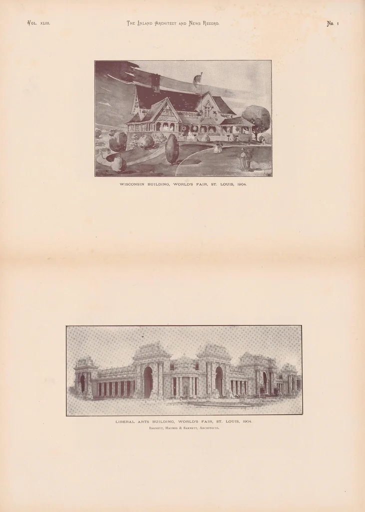 An illustration from The Inland architect and news record, 1887, leaf 15