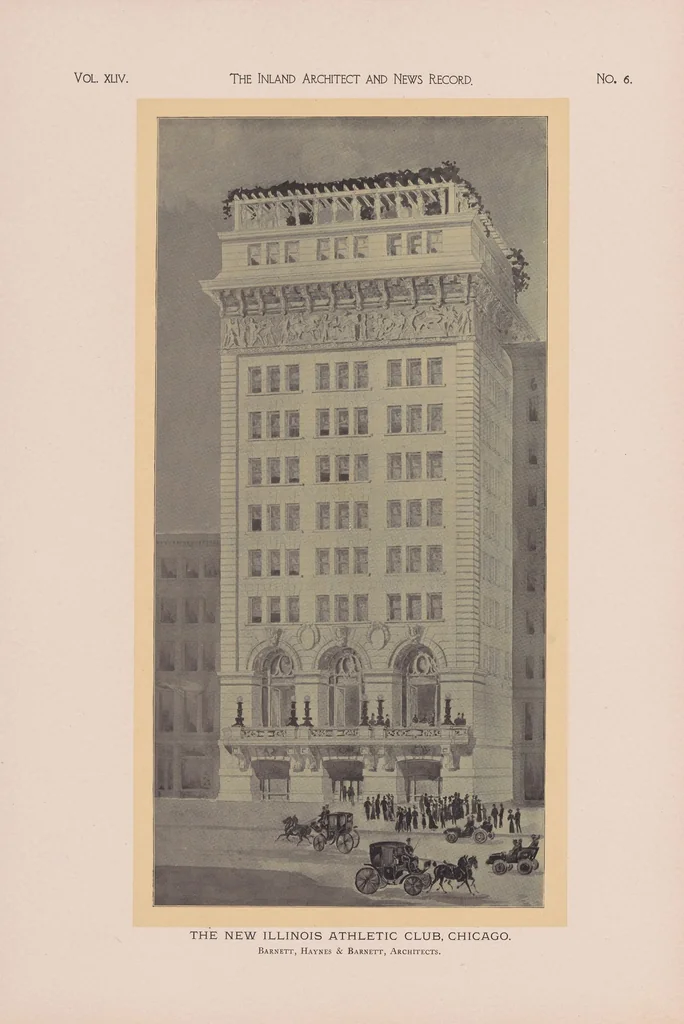 An illustration from The Inland architect and news record, 1887, leaf 25