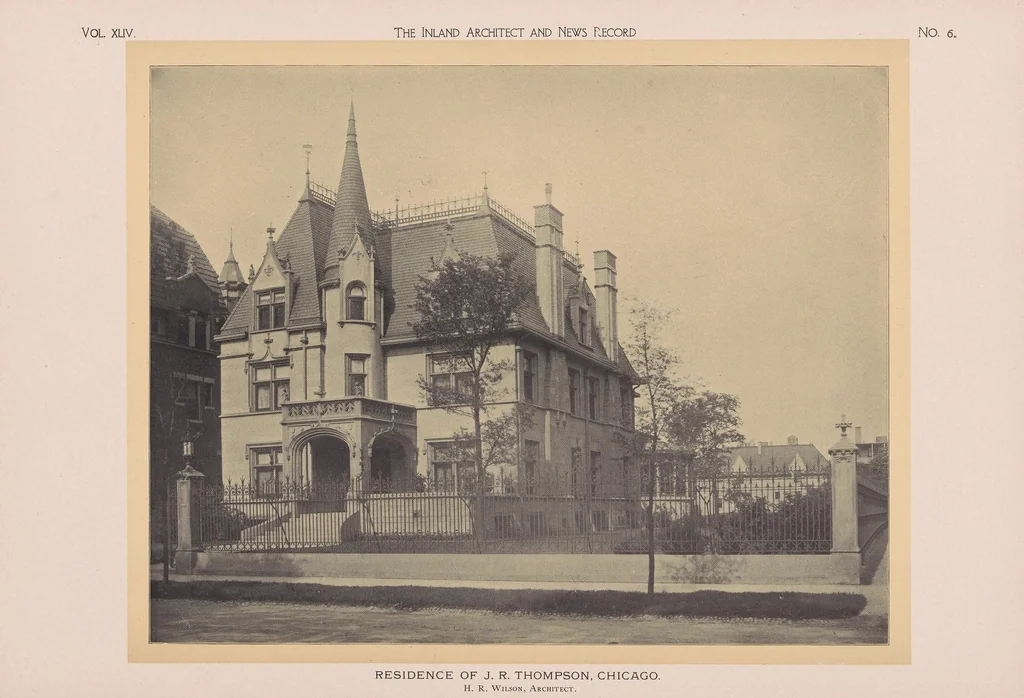 An illustration from The Inland architect and news record, 1887, leaf 33