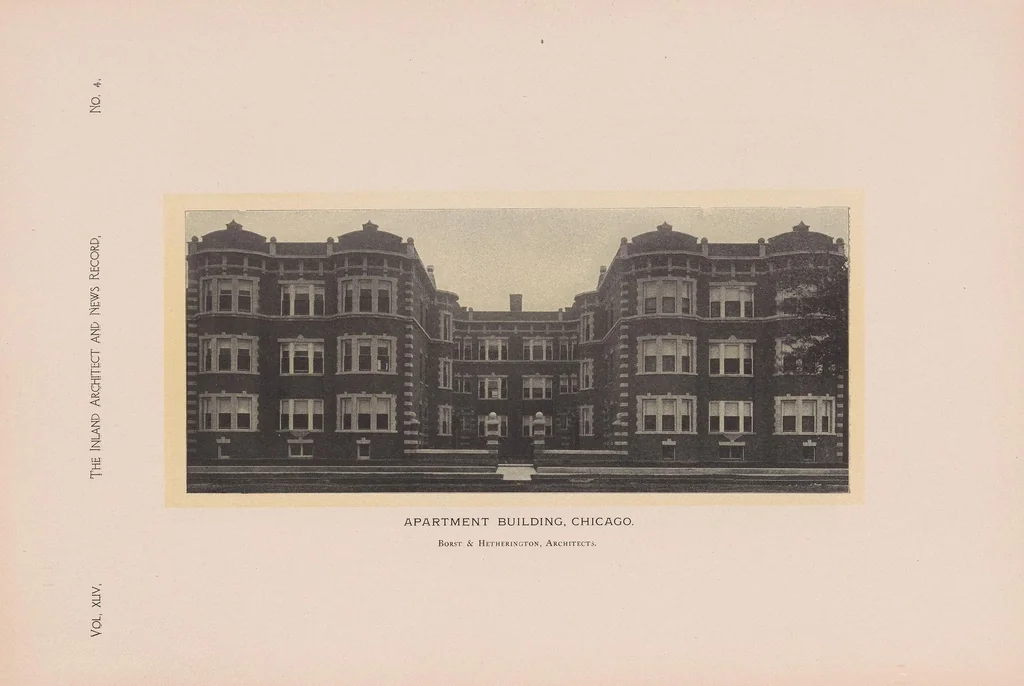An illustration from The Inland architect and news record, 1887, leaf 27
