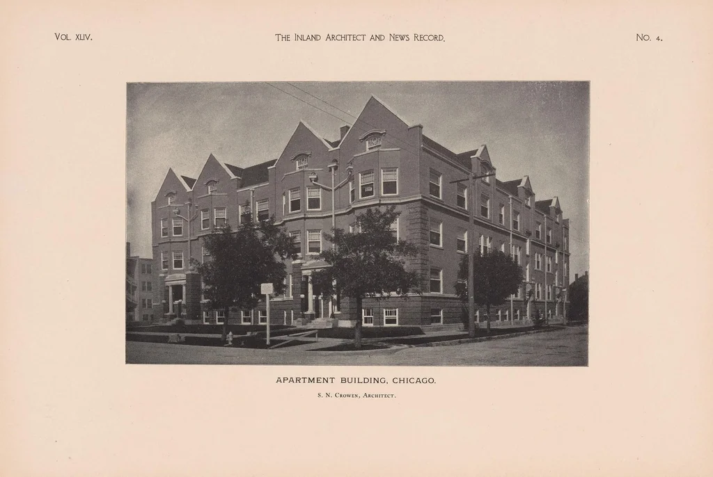 An illustration from The Inland architect and news record, 1887, leaf 29