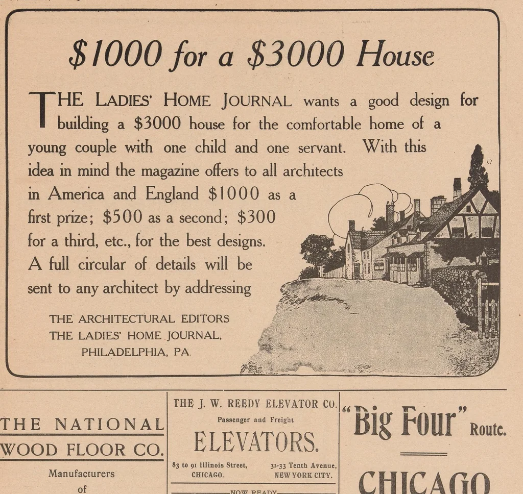 An illustration from The Inland architect and news record, 1887, leaf 39