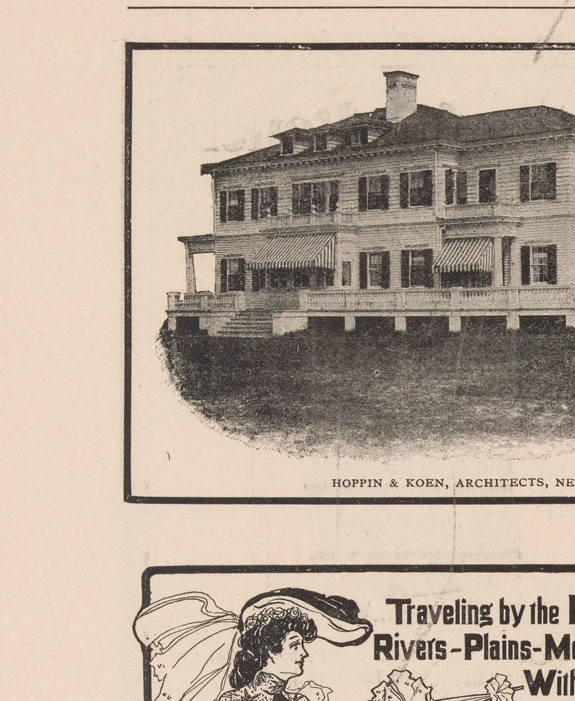 An illustration from The Inland architect and news record, 1887, leaf 12