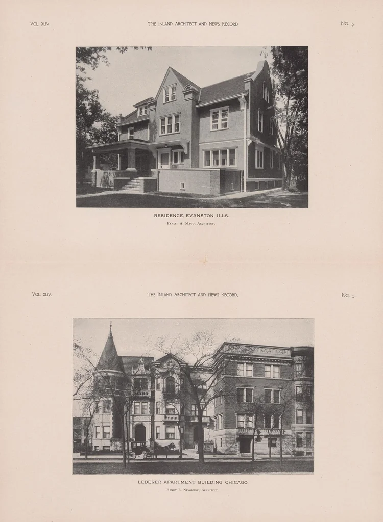 An illustration from The Inland architect and news record, 1887, leaf 19