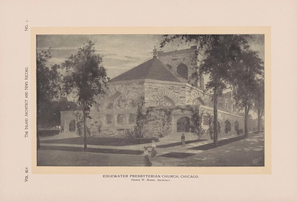 An illustration from The Inland architect and news record, 1887, leaf 35