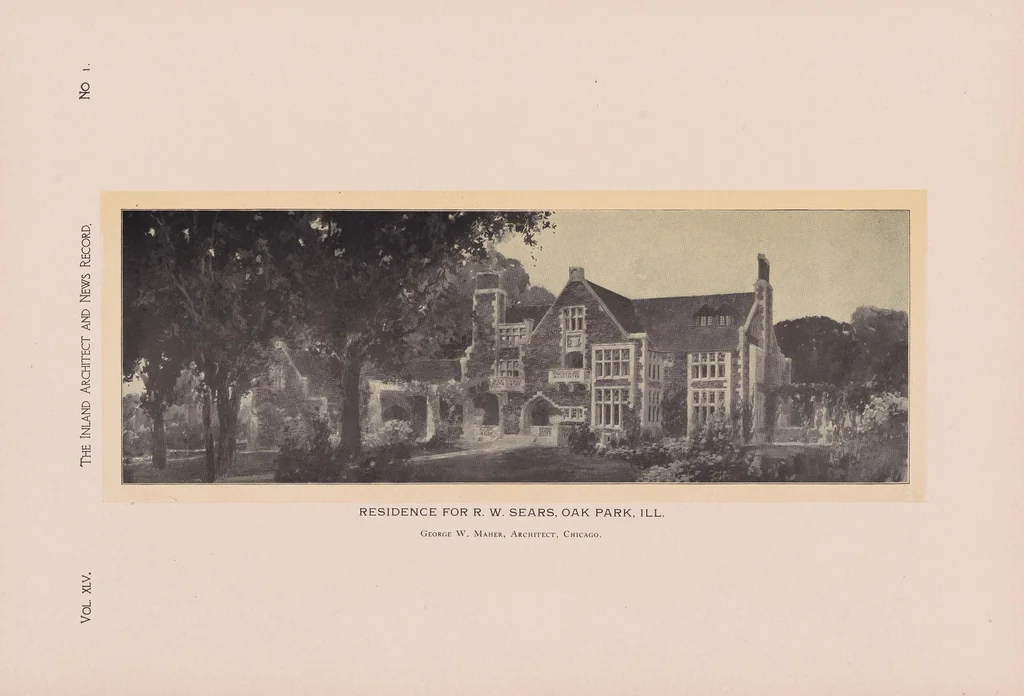 An illustration from The Inland architect and news record, 1887, leaf 43