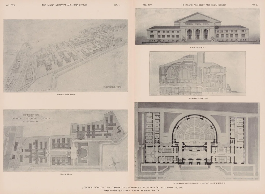 An illustration from The Inland architect and news record, 1887, leaf 21