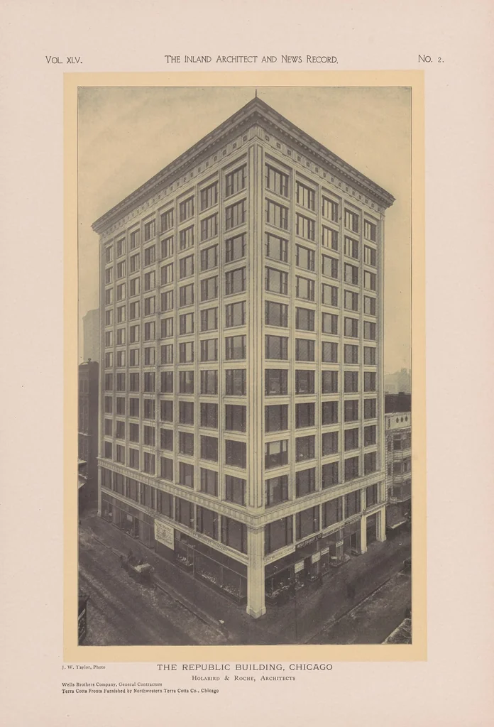 An illustration from The Inland architect and news record, 1887, leaf 33