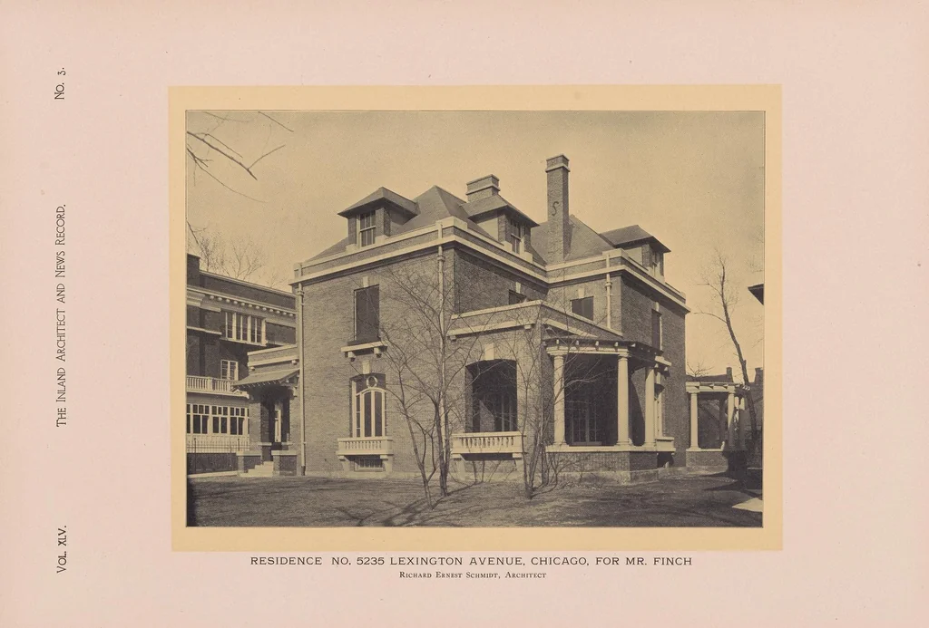 An illustration from The Inland architect and news record, 1887, leaf 57