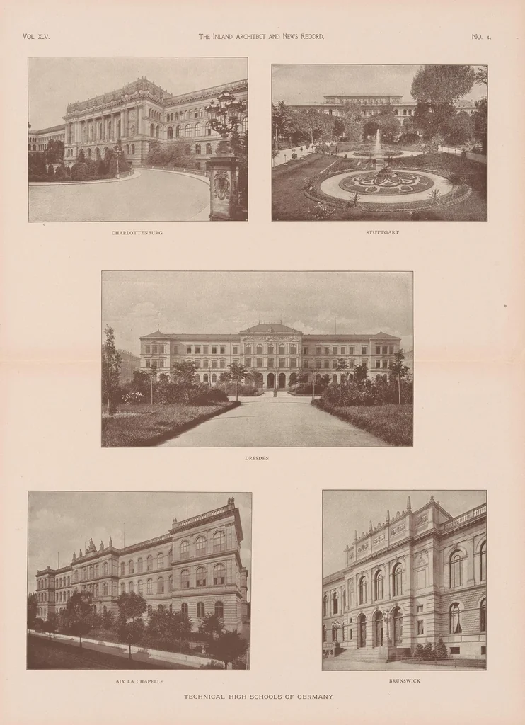 An illustration from The Inland architect and news record, 1887, leaf 25