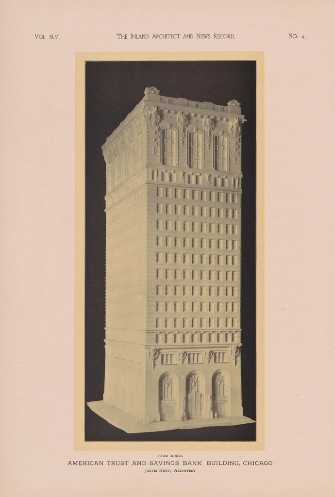 An illustration from The Inland architect and news record, 1887, leaf 31