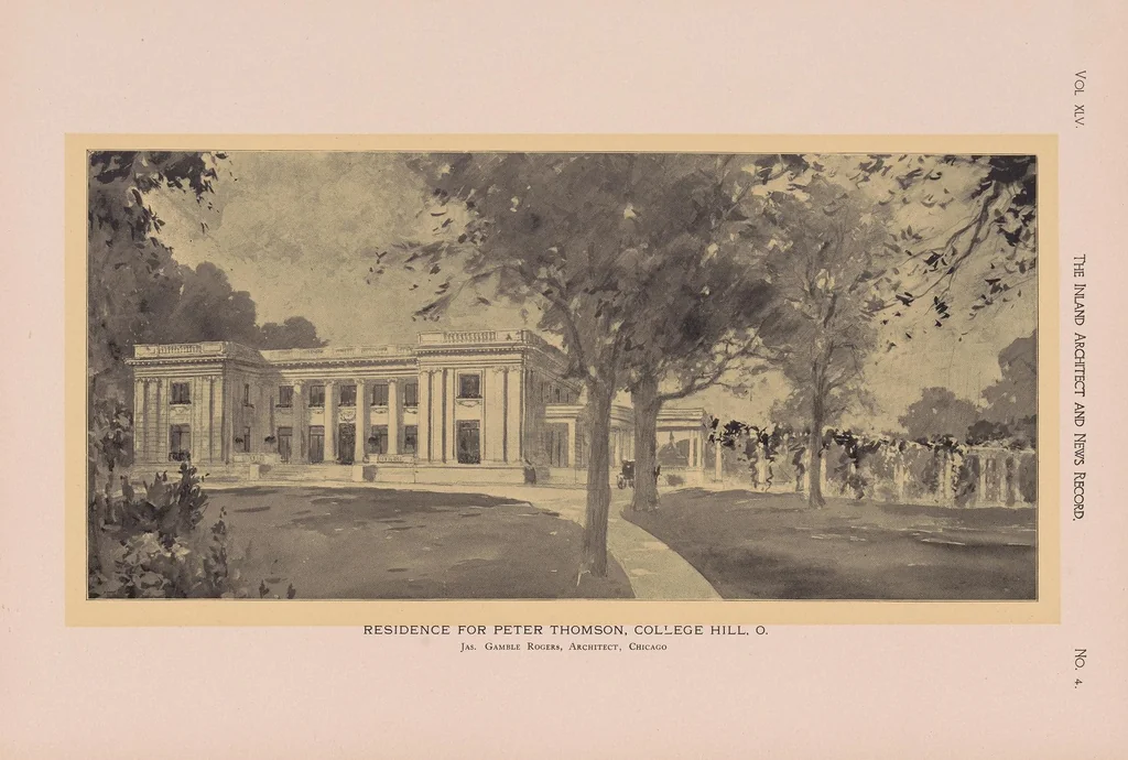 An illustration from The Inland architect and news record, 1887, leaf 35