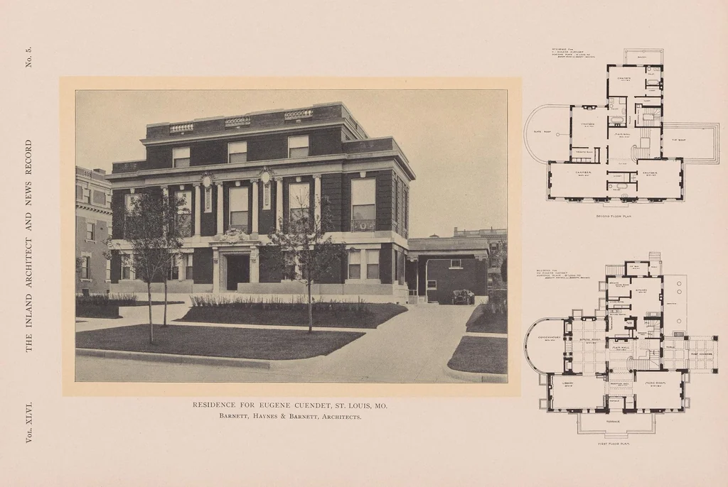 An illustration from The Inland architect and news record, 1887, leaf 41