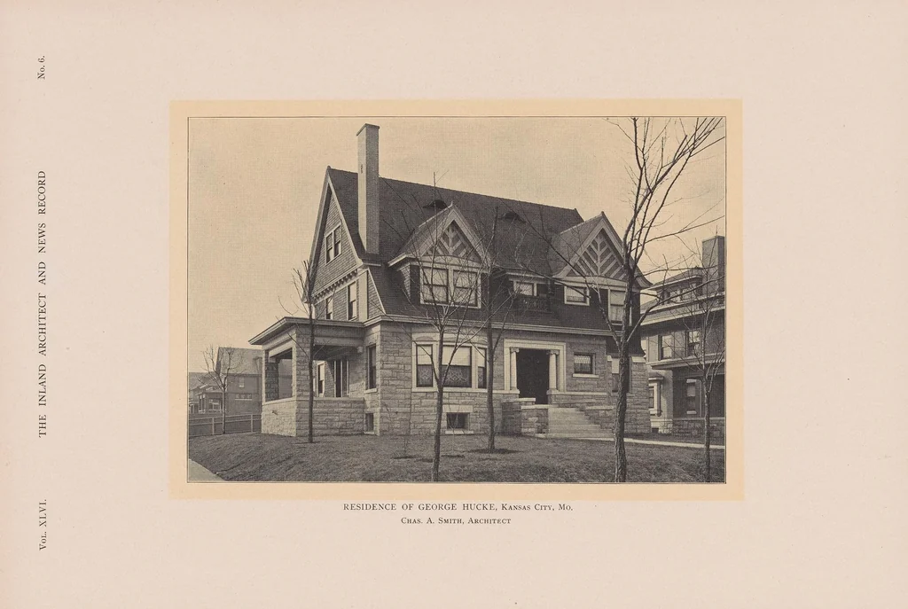 An illustration from The Inland architect and news record, 1887, leaf 35