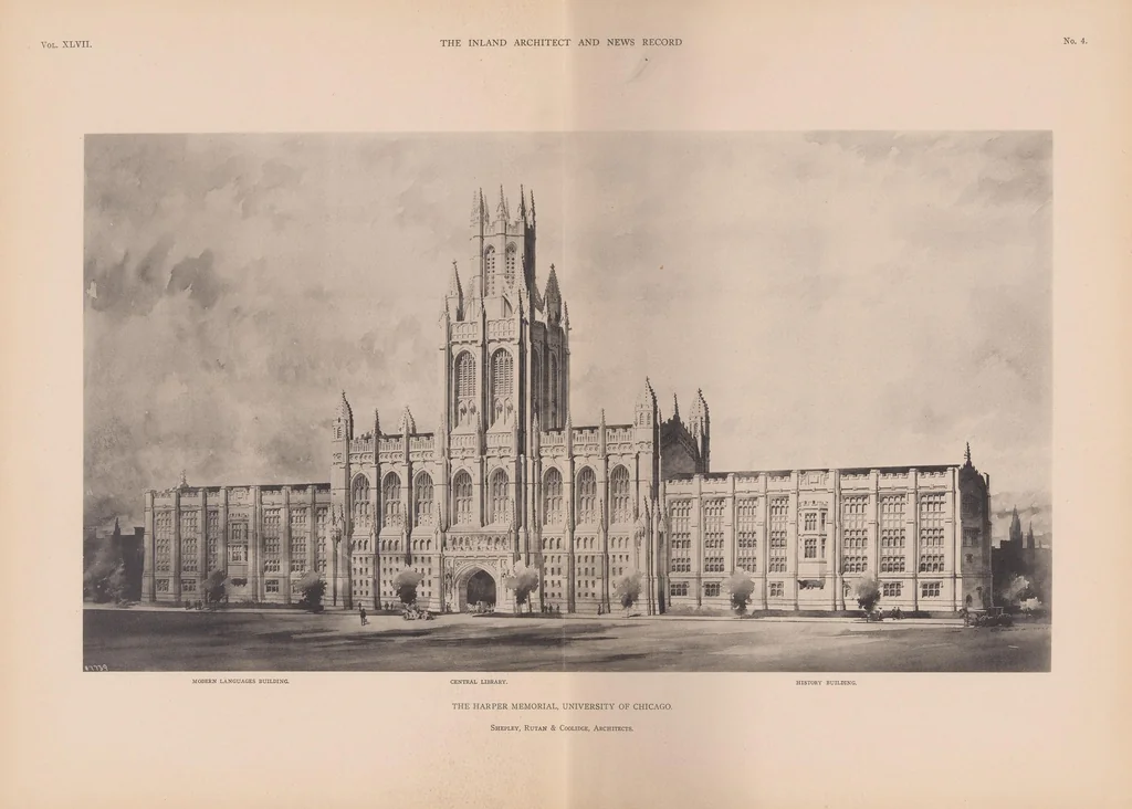 An illustration from The Inland architect and news record, 1887, leaf 15
