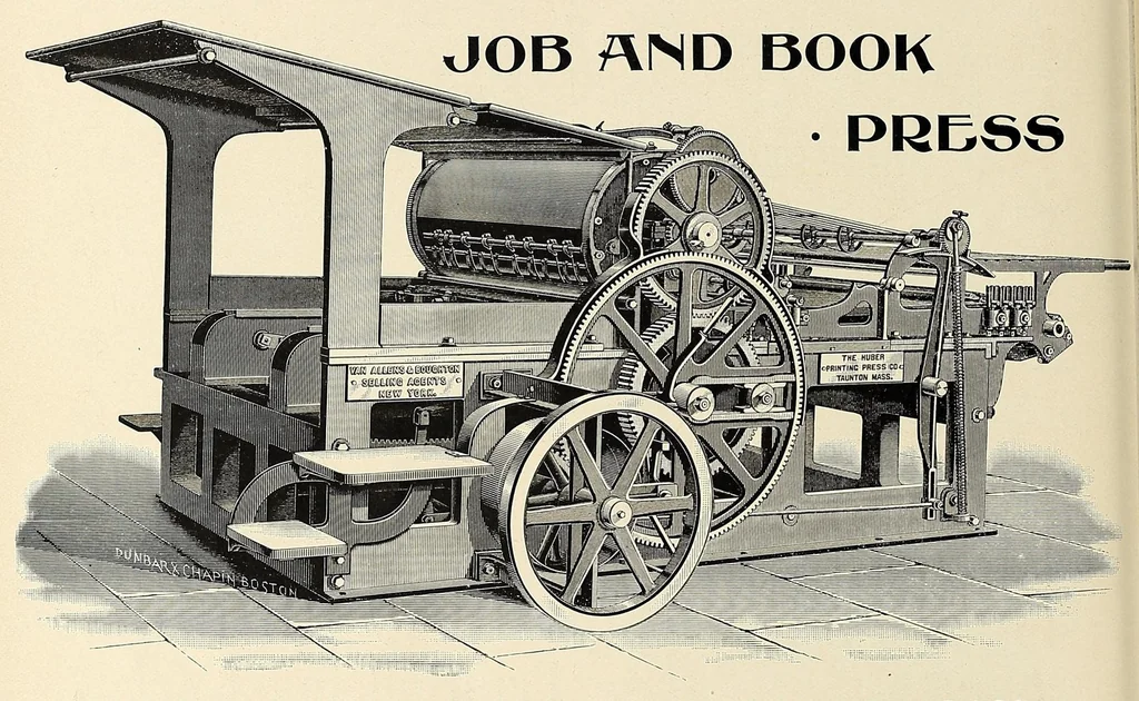 An illustration from The Inland printer, 1883, leaf 122