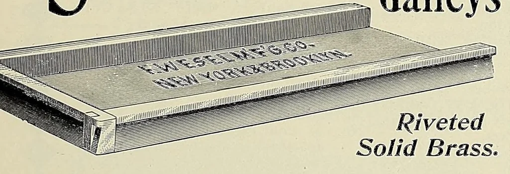 An illustration from The Inland printer, 1883, leaf 155