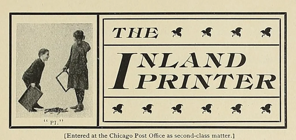 An illustration from The Inland printer, 1883, leaf 531
