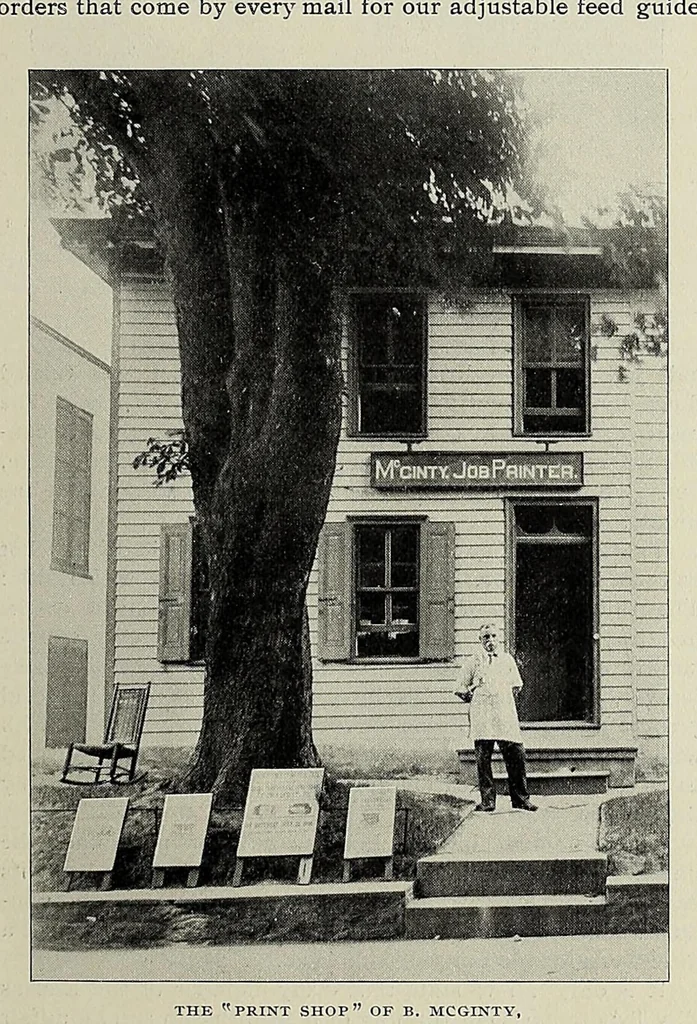 An illustration from The Inland printer, 1883, leaf 719
