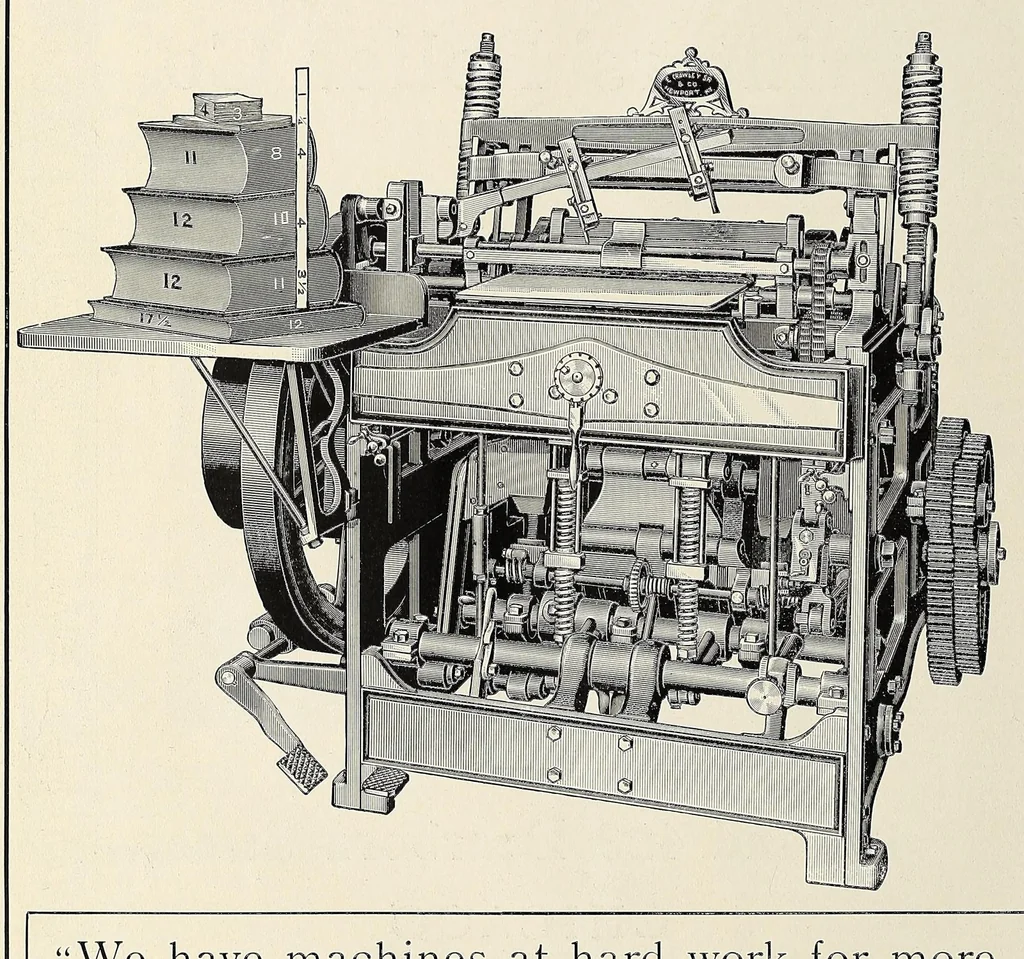 An illustration from The Inland printer, 1883, leaf 376