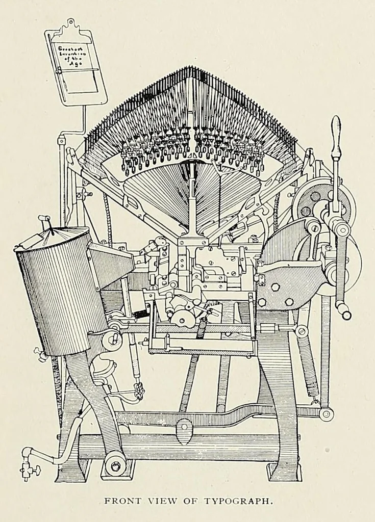 An illustration from The Inland printer, 1883, leaf 437