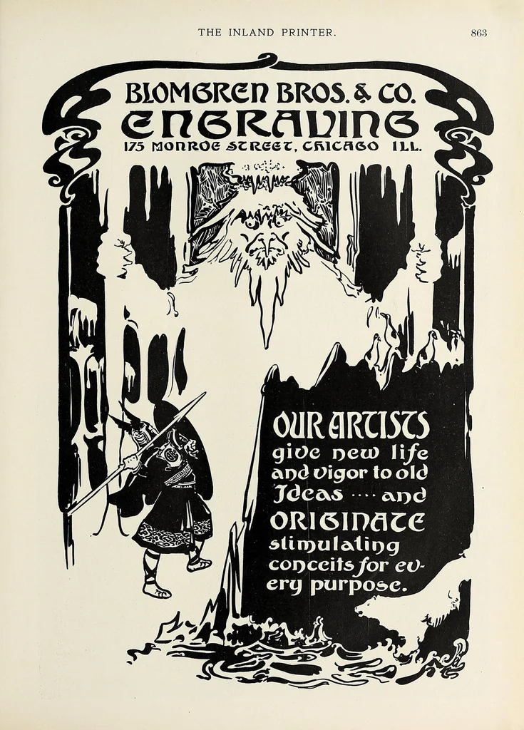 An illustration from The Inland printer, 1883, leaf 739