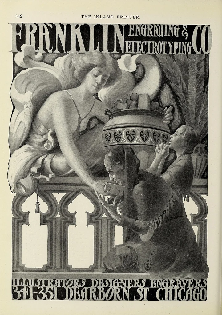 An illustration from The Inland printer, 1883, leaf 322