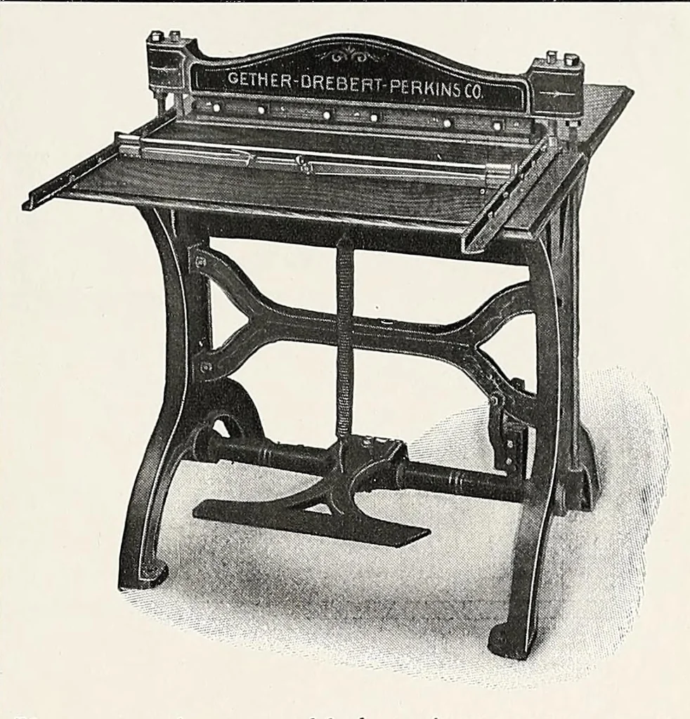 An illustration from The Inland printer, 1883, leaf 175