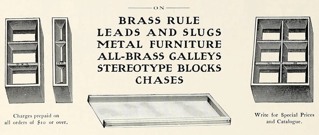 An illustration from The Inland printer, 1883, leaf 196