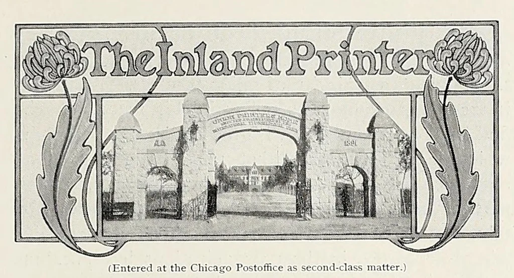 An illustration from The Inland printer, 1883, leaf 283