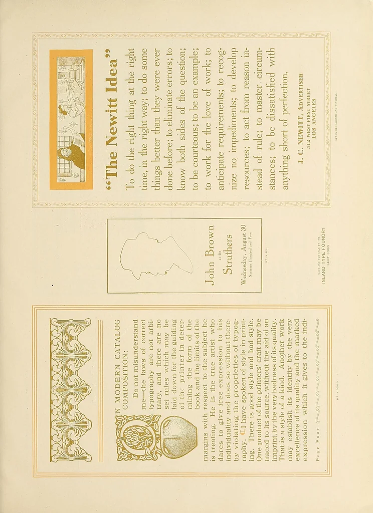 An illustration from The Inland printer, 1883, leaf 109