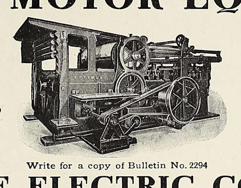 An illustration from The Inland printer, 1883, leaf 727