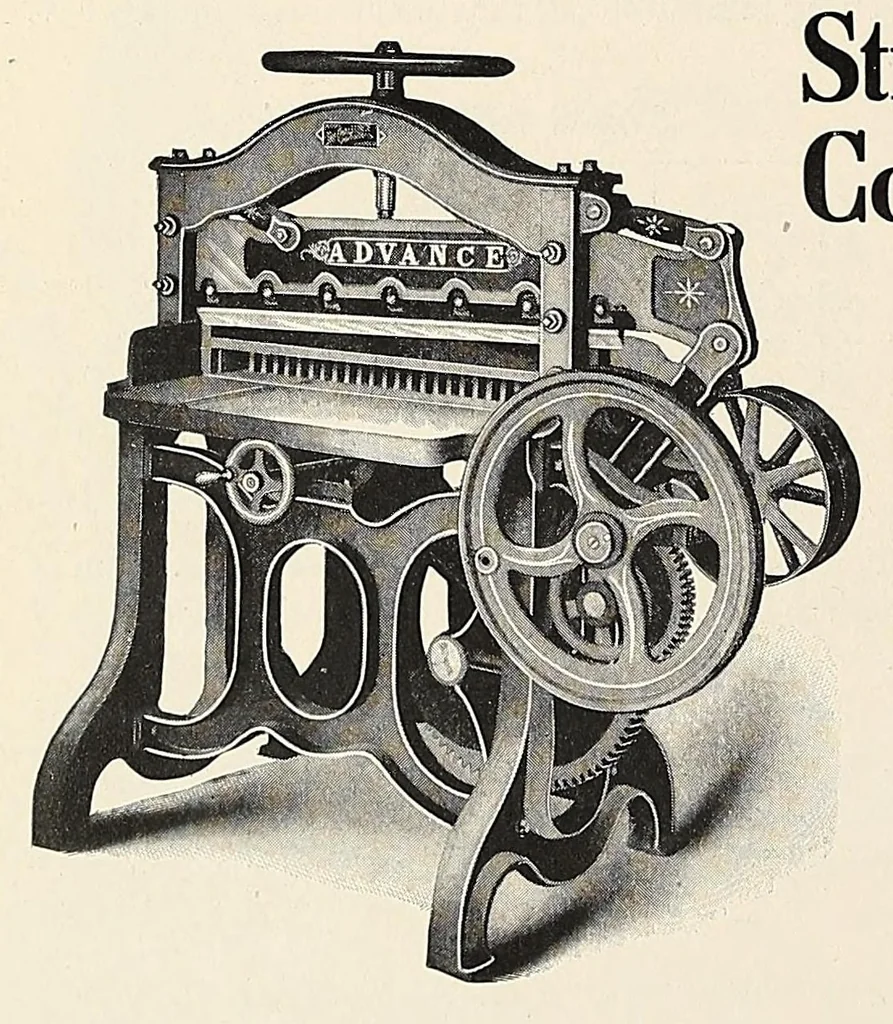 An illustration from The Inland printer, 1883, leaf 746