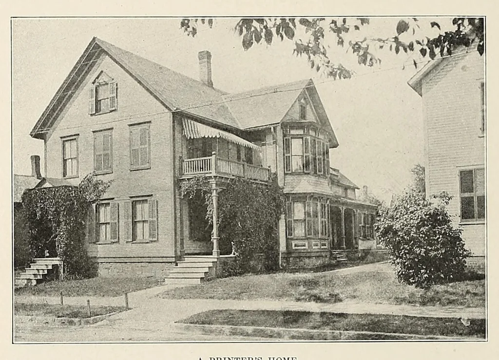An illustration from The Inland printer, 1883, leaf 140