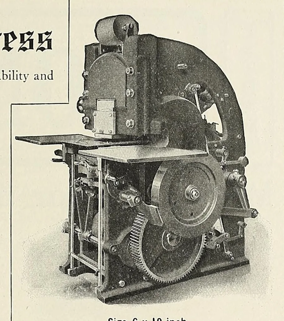 An illustration from The Inland printer, 1883, leaf 237