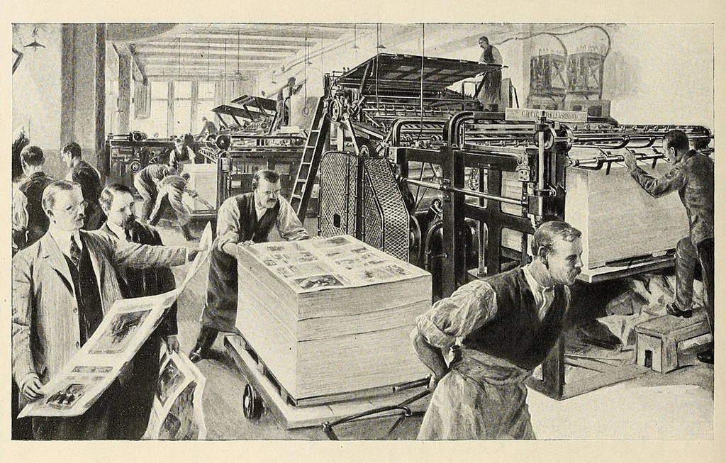 An illustration from The Inland printer, 1883, leaf 614